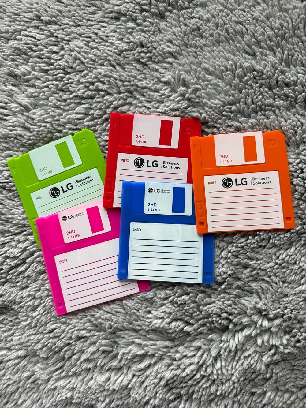 LG Floppy Disc Coasters